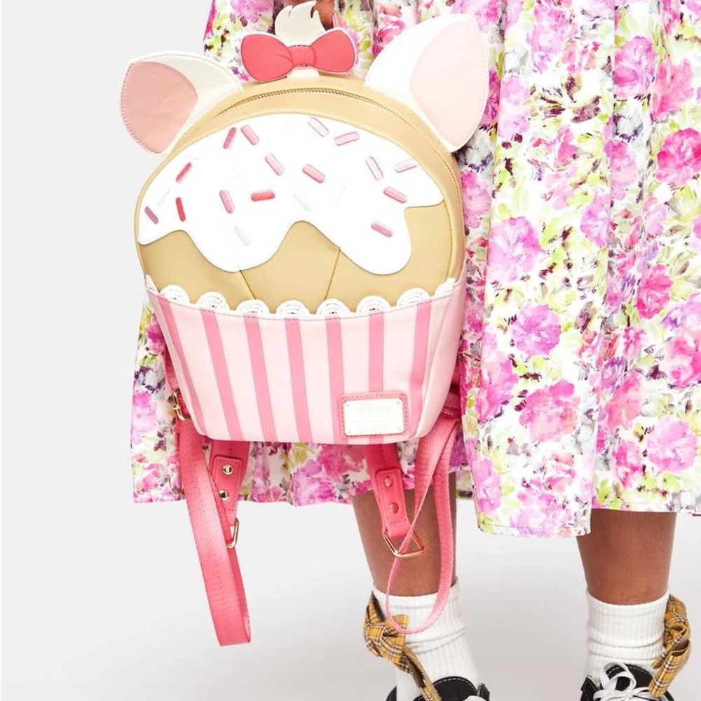 NEW LoungeFly Disney Marie Sweets Mini Back Pack